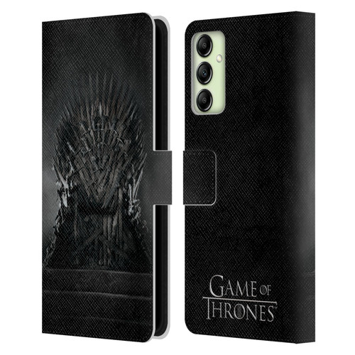 HBO Game of Thrones Key Art Iron Throne Leather Book Wallet Case Cover For Samsung Galaxy A14 5G