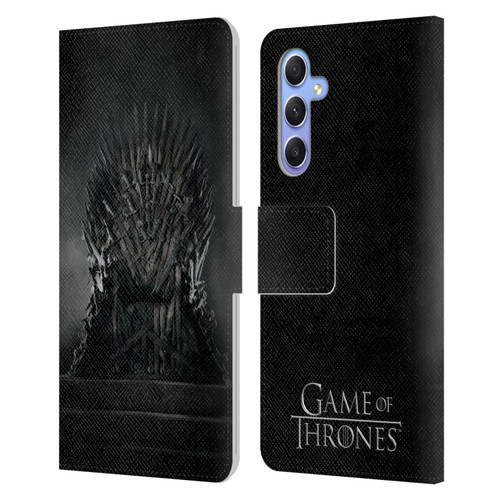 HBO Game of Thrones Key Art Iron Throne Leather Book Wallet Case Cover For Samsung Galaxy A34 5G