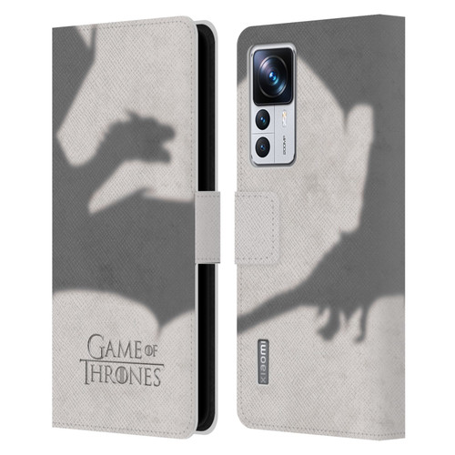 HBO Game of Thrones Key Art Dragon Leather Book Wallet Case Cover For Xiaomi 12T Pro