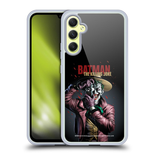 Batman DC Comics Famous Comic Book Covers Joker The Killing Joke Soft Gel Case for Samsung Galaxy A34 5G