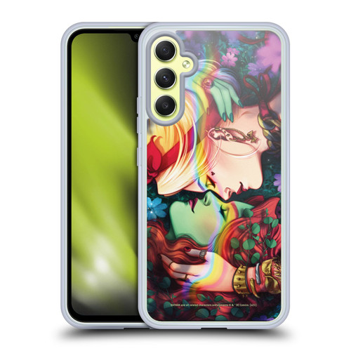 Batman DC Comics Gotham City Sirens Poison Ivy & Harley Quinn Soft Gel Case for Samsung Galaxy A34 5G