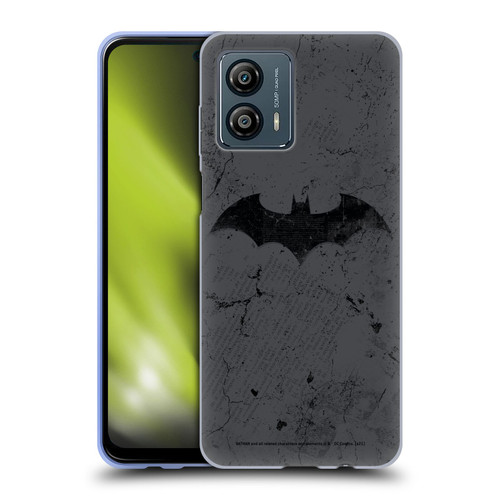 Batman DC Comics Hush Logo Distressed Soft Gel Case for Motorola Moto G53 5G