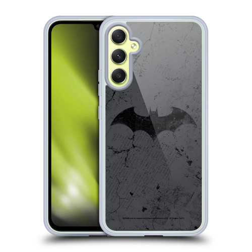 Batman DC Comics Hush Logo Distressed Soft Gel Case for Samsung Galaxy A34 5G