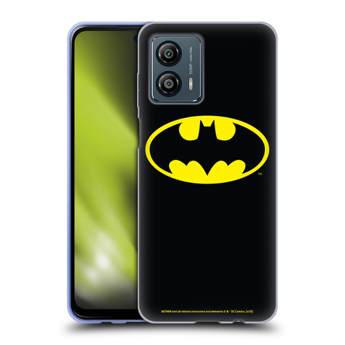 Batman DC Comics Logos Classic Soft Gel Case for Motorola Moto G53 5G