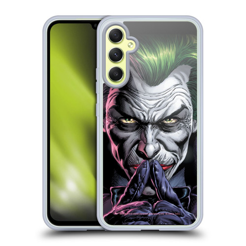 Batman DC Comics Three Jokers The Criminal Soft Gel Case for Samsung Galaxy A34 5G