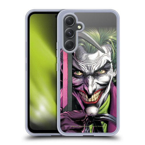 Batman DC Comics Three Jokers The Clown Soft Gel Case for Samsung Galaxy A54 5G