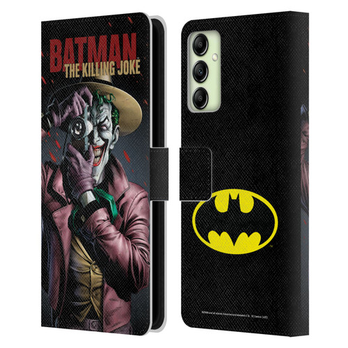 Batman DC Comics Famous Comic Book Covers The Killing Joke Leather Book Wallet Case Cover For Samsung Galaxy A14 5G