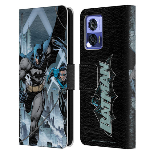 Batman DC Comics Hush #615 Nightwing Cover Leather Book Wallet Case Cover For Motorola Edge 30 Neo 5G