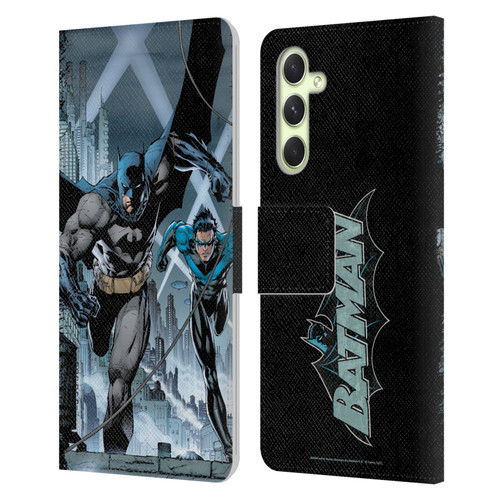 Batman DC Comics Hush #615 Nightwing Cover Leather Book Wallet Case Cover For Samsung Galaxy A54 5G
