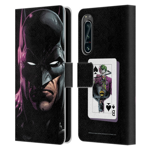 Batman DC Comics Three Jokers Batman Leather Book Wallet Case Cover For Sony Xperia 5 IV
