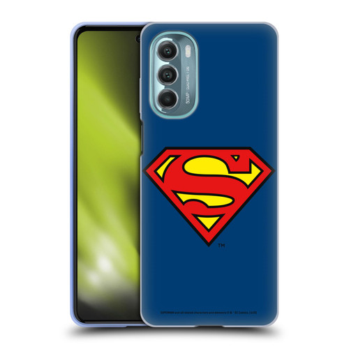 Superman DC Comics Logos Classic Soft Gel Case for Motorola Moto G Stylus 5G (2022)