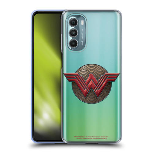 Wonder Woman Movie Logos Waves Soft Gel Case for Motorola Moto G Stylus 5G (2022)