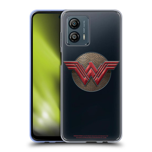 Wonder Woman Movie Logos Waves Soft Gel Case for Motorola Moto G53 5G