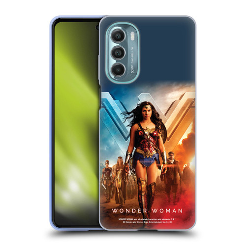Wonder Woman Movie Posters Group Soft Gel Case for Motorola Moto G Stylus 5G (2022)
