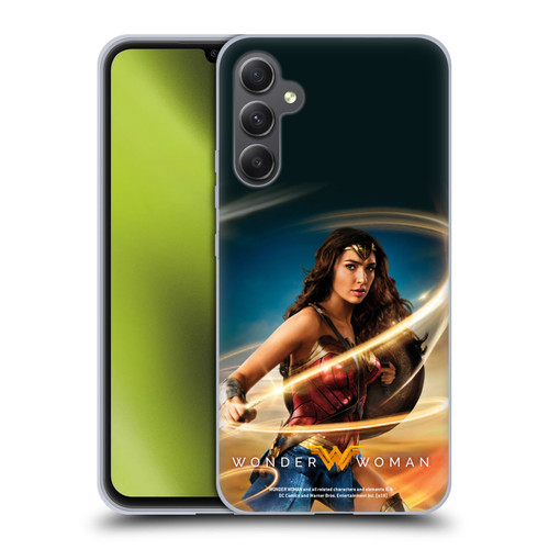Wonder Woman Movie Posters Lasso Of Truth Soft Gel Case for Samsung Galaxy A34 5G