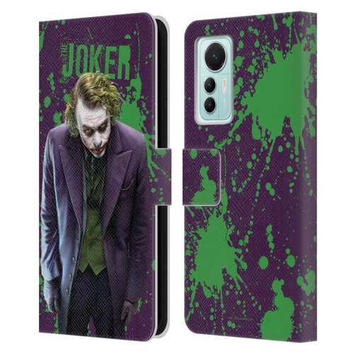 The Dark Knight Graphics Character Art Leather Book Wallet Case Cover For Xiaomi 12 Lite