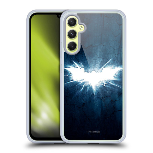 The Dark Knight Rises Logo Grunge Soft Gel Case for Samsung Galaxy A34 5G