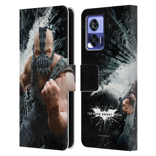 The Dark Knight Rises Character Art Bane Leather Book Wallet Case Cover For Motorola Edge 30 Neo 5G
