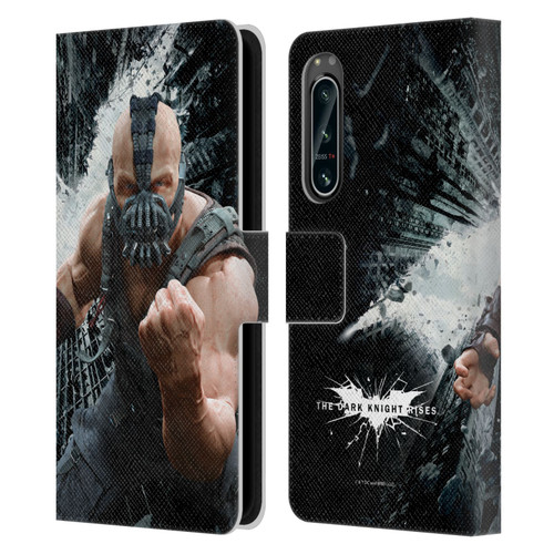 The Dark Knight Rises Character Art Bane Leather Book Wallet Case Cover For Sony Xperia 5 IV