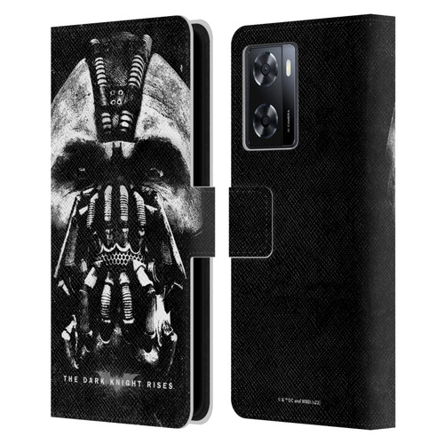 The Dark Knight Rises Key Art Bane Leather Book Wallet Case Cover For OPPO A57s