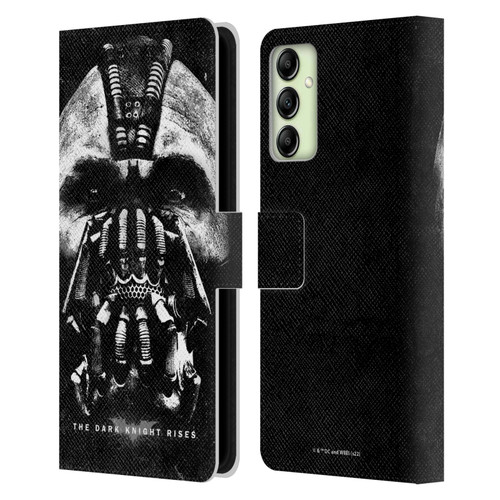The Dark Knight Rises Key Art Bane Leather Book Wallet Case Cover For Samsung Galaxy A14 5G