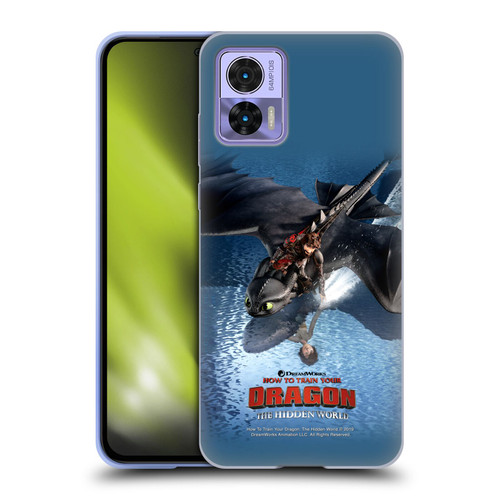 How To Train Your Dragon III The Hidden World Hiccup & Toothless 2 Soft Gel Case for Motorola Edge 30 Neo 5G