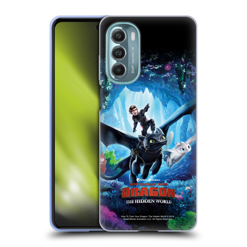 How To Train Your Dragon III The Hidden World Hiccup, Toothless & Light Fury 2 Soft Gel Case for Motorola Moto G Stylus 5G (2022)