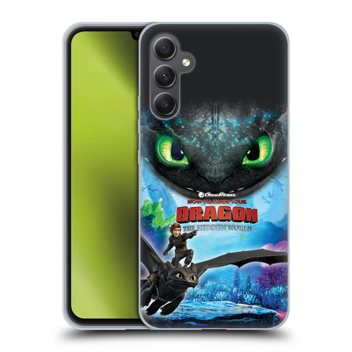 How To Train Your Dragon III The Hidden World Hiccup & Toothless Soft Gel Case for Samsung Galaxy A34 5G