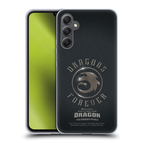 How To Train Your Dragon III Icon Art Forever Soft Gel Case for Samsung Galaxy A34 5G