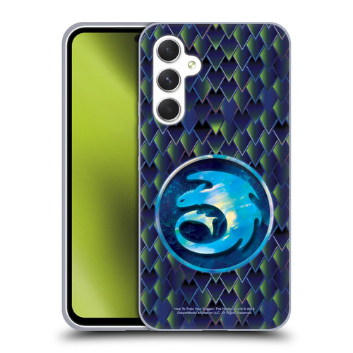 How To Train Your Dragon III Night And Light Night Dragonscale Pattern Soft Gel Case for Samsung Galaxy A54 5G