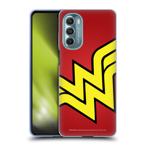 Wonder Woman DC Comics Logos Oversized Soft Gel Case for Motorola Moto G Stylus 5G (2022)