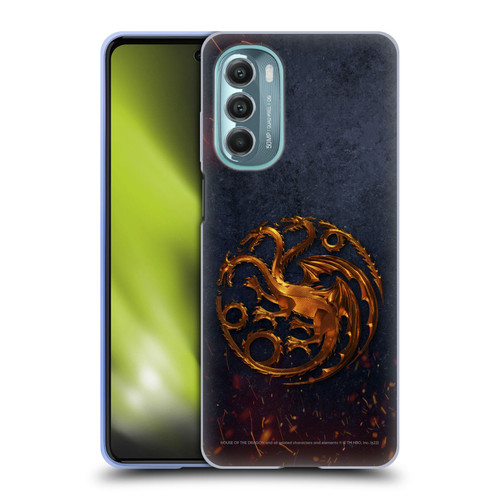 House Of The Dragon: Television Series Graphics Targaryen Emblem Soft Gel Case for Motorola Moto G Stylus 5G (2022)