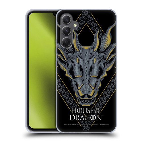 House Of The Dragon: Television Series Graphics Dragon Head Soft Gel Case for Samsung Galaxy A34 5G