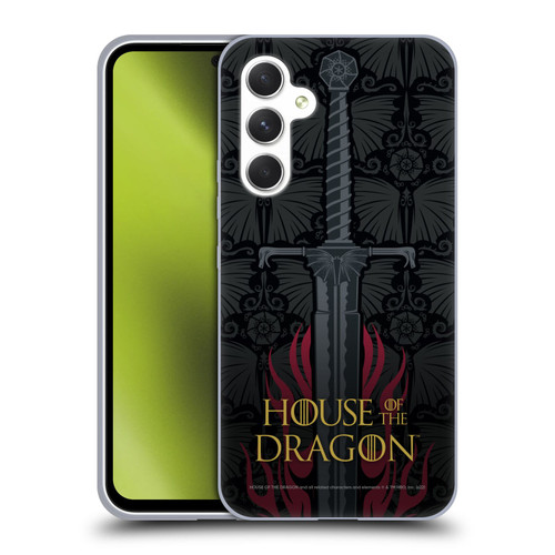 House Of The Dragon: Television Series Graphics Sword Soft Gel Case for Samsung Galaxy A54 5G