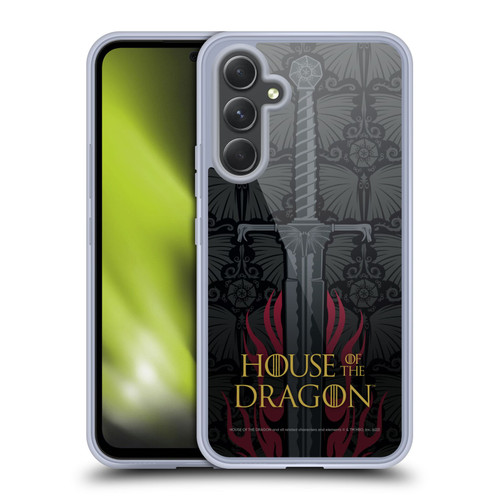 House Of The Dragon: Television Series Graphics Sword Soft Gel Case for Samsung Galaxy A54 5G
