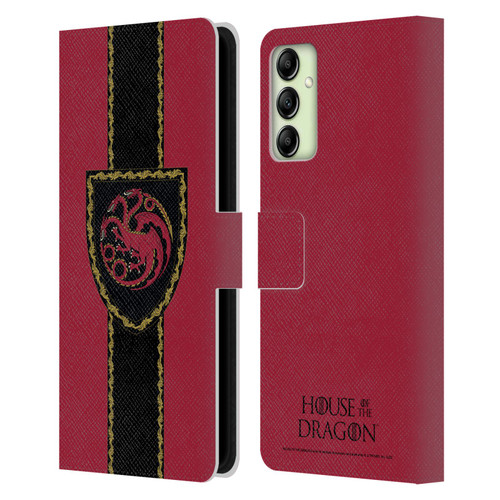 House Of The Dragon: Television Series Graphics Shield Leather Book Wallet Case Cover For Samsung Galaxy A14 5G