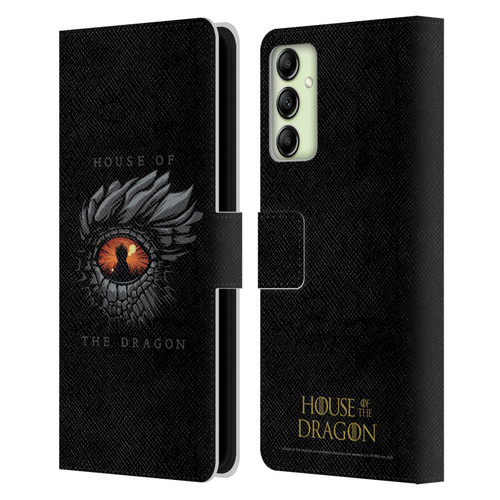 House Of The Dragon: Television Series Graphics Dragon Eye Leather Book Wallet Case Cover For Samsung Galaxy A14 5G