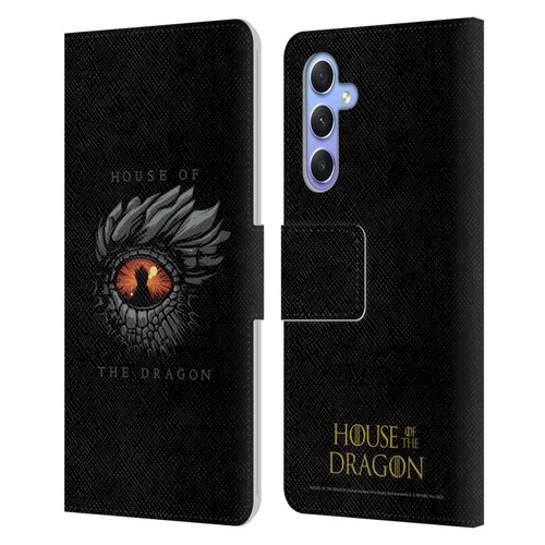 House Of The Dragon: Television Series Graphics Dragon Eye Leather Book Wallet Case Cover For Samsung Galaxy A34 5G