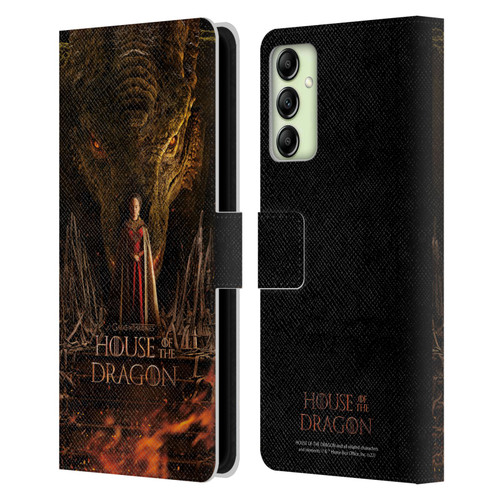 House Of The Dragon: Television Series Key Art Poster 1 Leather Book Wallet Case Cover For Samsung Galaxy A14 5G