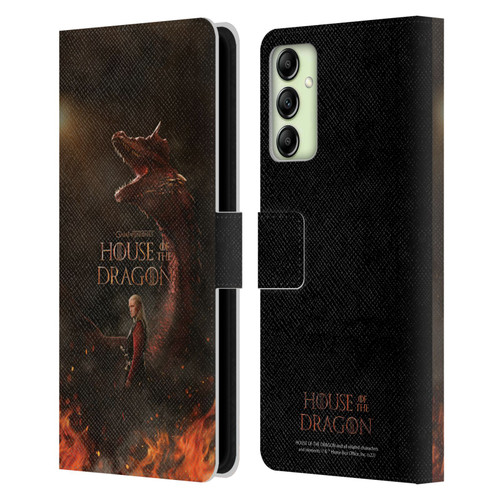 House Of The Dragon: Television Series Key Art Poster 2 Leather Book Wallet Case Cover For Samsung Galaxy A14 5G
