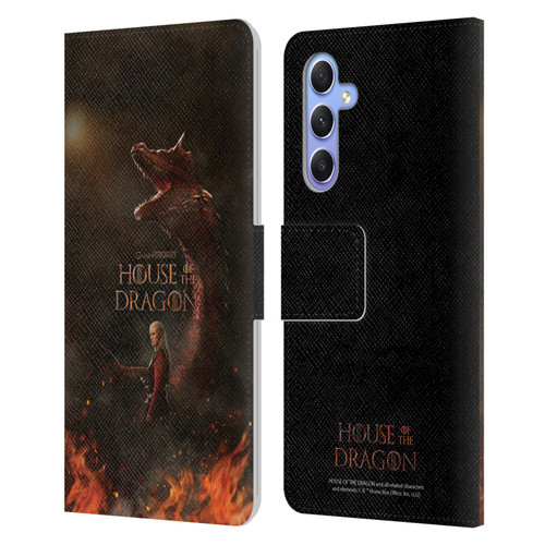 House Of The Dragon: Television Series Key Art Poster 2 Leather Book Wallet Case Cover For Samsung Galaxy A34 5G