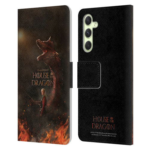 House Of The Dragon: Television Series Key Art Poster 2 Leather Book Wallet Case Cover For Samsung Galaxy A54 5G