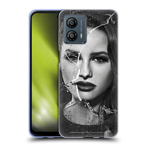 Riverdale Broken Glass Portraits Cheryl Blossom Soft Gel Case for Motorola Moto G53 5G