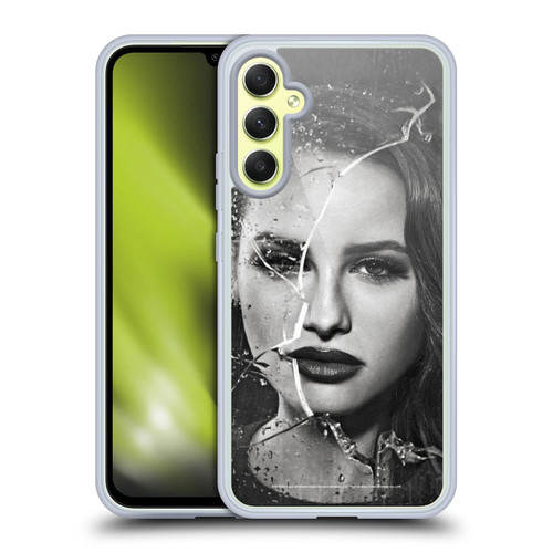 Riverdale Broken Glass Portraits Cheryl Blossom Soft Gel Case for Samsung Galaxy A34 5G