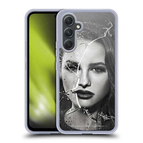 Riverdale Broken Glass Portraits Cheryl Blossom Soft Gel Case for Samsung Galaxy A54 5G