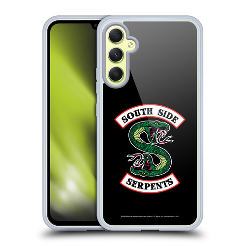 Riverdale Graphic Art South Side Serpents Soft Gel Case for Samsung Galaxy A34 5G