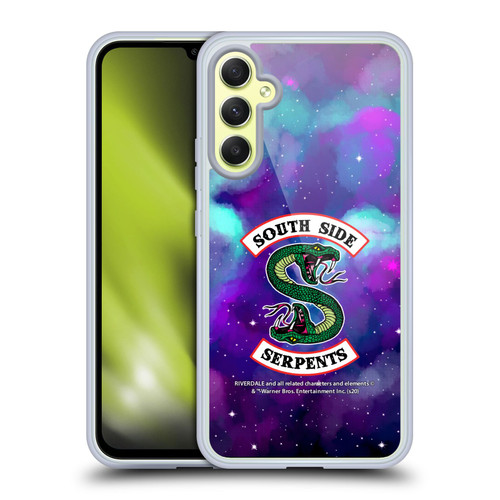 Riverdale South Side Serpents Nebula Logo 1 Soft Gel Case for Samsung Galaxy A34 5G