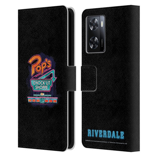 Riverdale Art Pop's Leather Book Wallet Case Cover For OPPO A57s