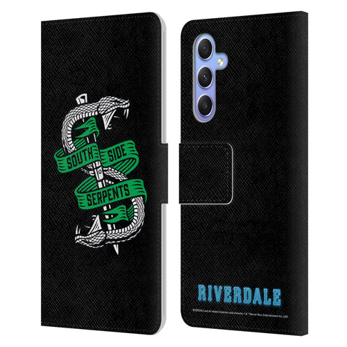 Riverdale Art South Side Serpents Leather Book Wallet Case Cover For Samsung Galaxy A34 5G