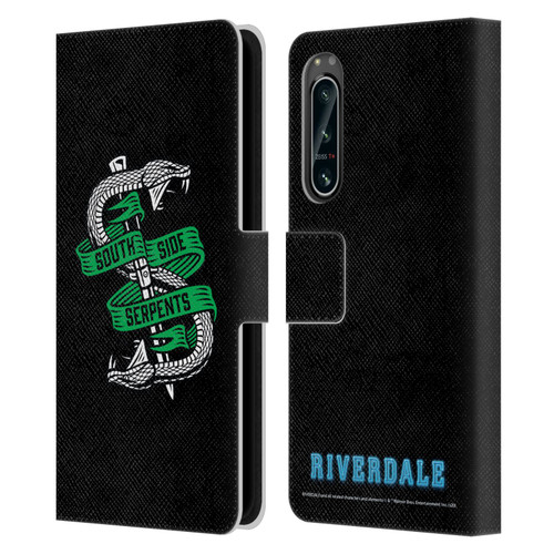 Riverdale Art South Side Serpents Leather Book Wallet Case Cover For Sony Xperia 5 IV